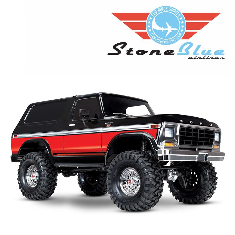 Traxxas TRX-4 Bronco Ranger XLT 1-10 Trail Crawler – Stone Blue