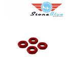 ARRMA Wheel Nut Aluminum 17mm Red (4PCS)