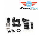 Traxxas Steering Bellcranks, servo saver, spring, spring retainer, servo horn 6845X