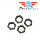 ARRMA Wheel Nut Aluminum 17mm Black (4PCS)