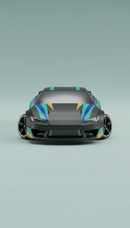 RC drift car with brushless motor