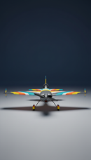 Aerobatic RC Airplane with Composite Wings
