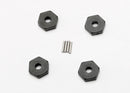 12 mm Hex Wheel Hubs with Pins (4)