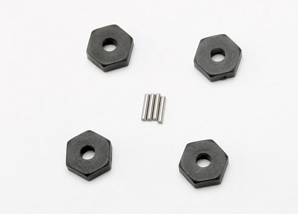 12 mm Hex Wheel Hubs with Pins (4)