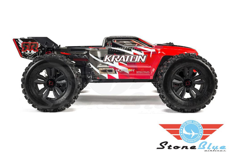 Arrma 1/8 KRATON 6S BLX 4WD Brushless Speed Monster Truck Red *In Stock*