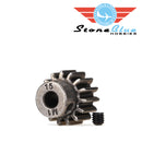 Traxxas Gear, 15-T pinion (1.0 metric pitch) (fits 5mm shaft)/ set screw (for use only with steel spur gears) 6487X