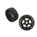 Dboots Hoons 53/107 2.9 Gold Belted 5-Spoke Glued Wheels And Tires Set