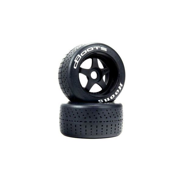 Dboots HOONS 53107 2.9 White Belted 5-Spoke Wheels and Tires Glued