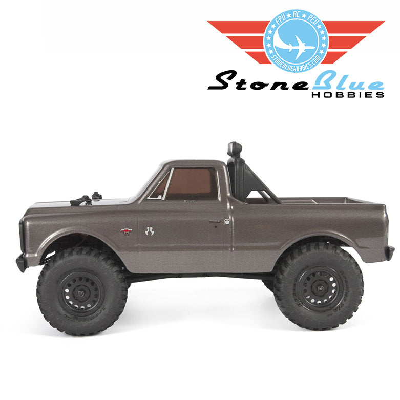 Axial 1/24 SCX24 1967 Chevrolet C10 4WD Truck Brushed RTR, Silver