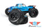 Arrma 1/8 NOTORIOUS 6S BLX 4WD Brushless Classic Stunt Truck, Blue