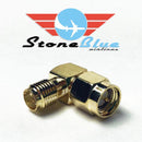 Right Angle SMA Adapter Male to Female (1pc)
