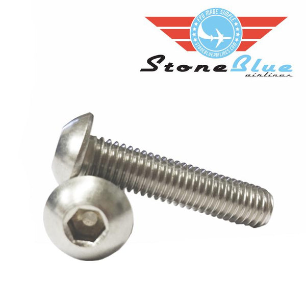 M3x10mm Bottom Stainless Screws