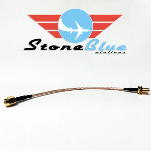 8" SMA Male to SMA Female Extension Cable (1pc)
