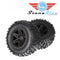 DBOOTS 'Sand Scorpion DB XL' Tyre Set Glued (Black) (2PCS-Rear) #AR550025