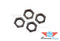 ARRMA Wheel Nut Aluminum 17mm Black (4PCS) #AR310449